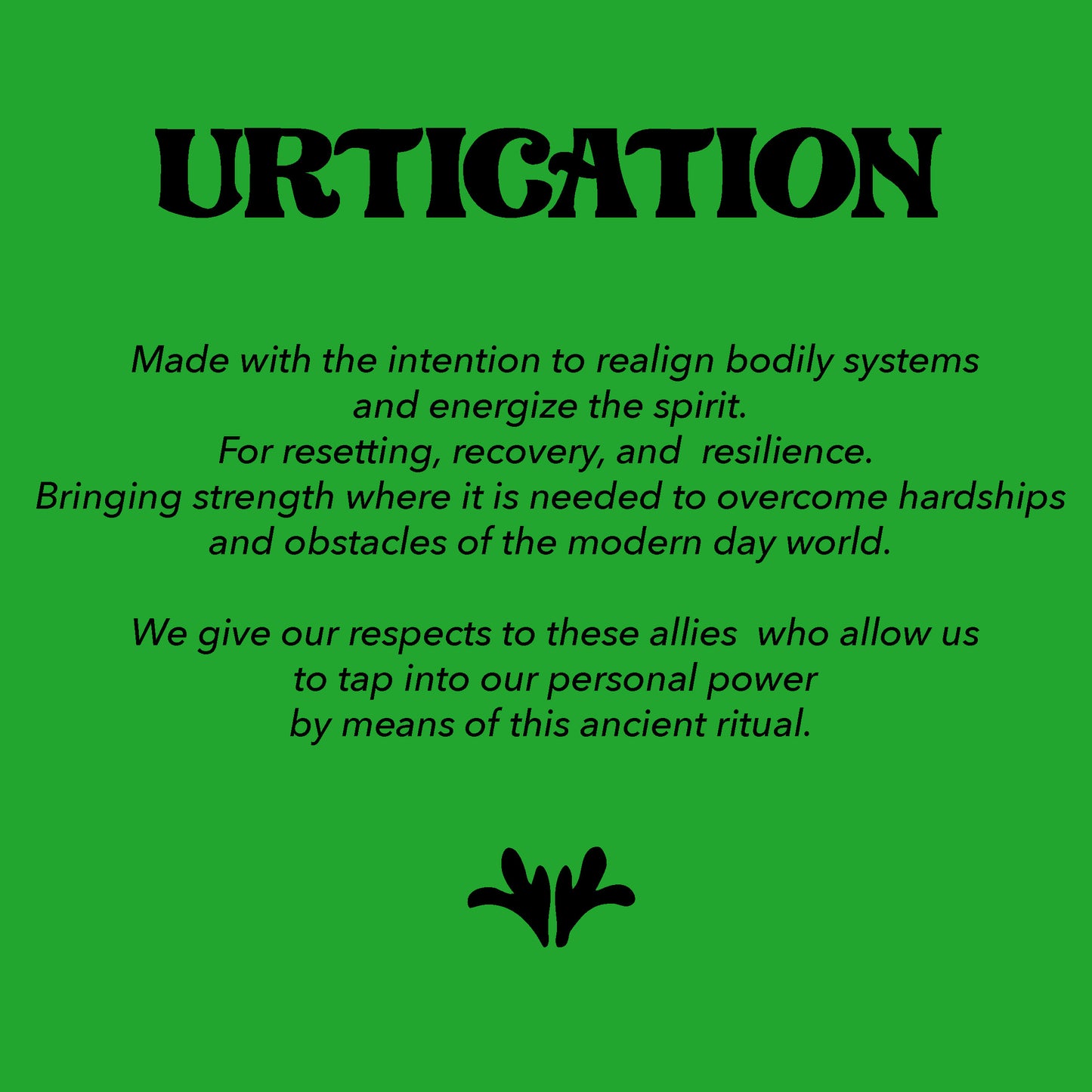 Urtication